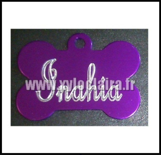 Médailles d'Animaux os alu anodisé inahia