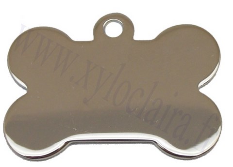 Os chromé médaille d'animaux qualité bijouterie 