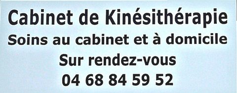 Réf : 21919 Gravoply2 - 230x200mm - 4 lignes - Cabinet-kinésithérapie