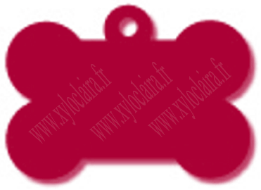 Os alu anodisé rouge