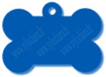 Os alu anodisé bleu foncé