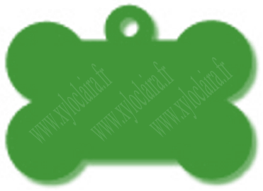 Os alu anodisé vert