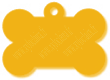 Os alu anodisé jaune