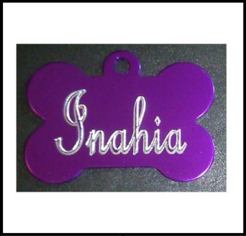 Médailles d'Animaux os alu anodisé inahia