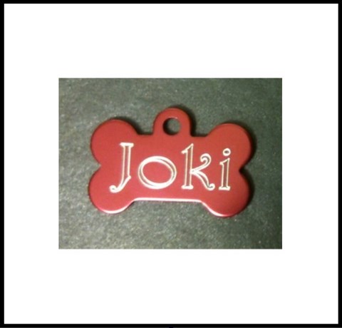 Médailles d'Animaux os alu joki