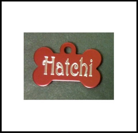 Médailles d'Animaux os alu hatchi