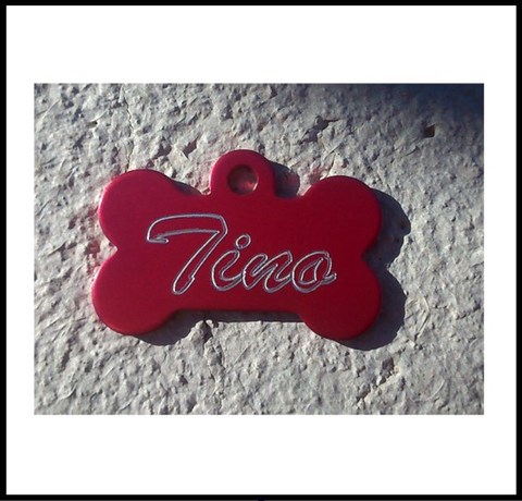 Médailles d'Animaux os alu tino