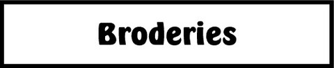 Broderies nos produits xyloclaira