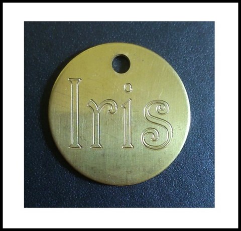 Médailles d'Animaux laiton iris