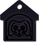 Niche alu anodisé noir