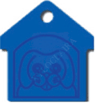 Niche alu anodisé bleu foncé