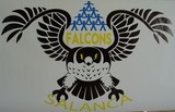 Falcons salanca autocollants adhésifs